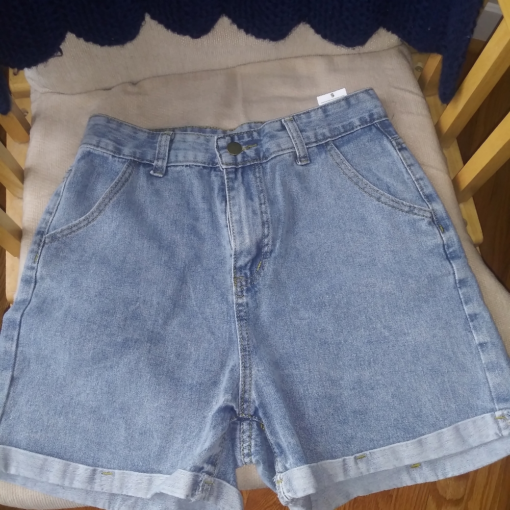 NWOT SHEIN High Rise Denim shorts